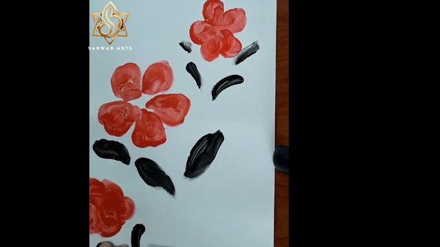 How to Draw a Red Rose | Step-by-Step Tutorial for Beginners | Sarwar Arts смотреть онлайн