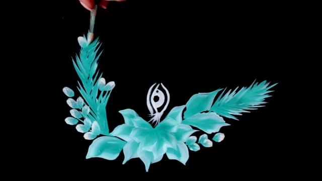 Аквагрим цветы, аквагрим обучение, краски от maskaradgrim