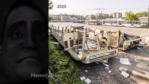 Томский троллейбус До и После: