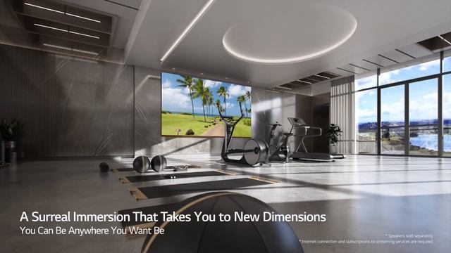 LG MAGNIT - Home LED Cinema Screen 136" смотреть онлайн