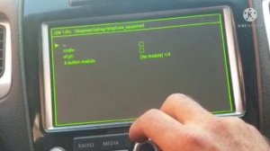 activation bluetooth touareg RNS 859