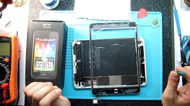 iPad Mini A1455.Замена тачскрына.Запіс усёй працы без скарачэнняў смотреть онлайн