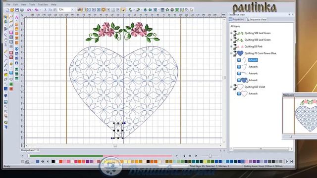 Урок 5-2. Совмещение вышивки и стежки смотреть онлайн