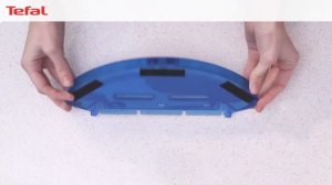 Как использовать насадку для мытья пола в роботе-пылесосе Tefal X-plorer Serie 40