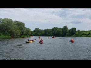 8а класс Школа номер 3. Водный поход июнь 2023.