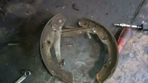 шкода октавия замена задних колодок