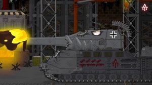 Гибрид КВ-44 VS Безумный Ratte  - "Гладиаторские бои" - Мультики про танки