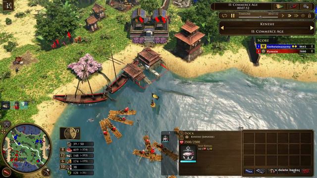 Age of Empires 3 DE | Kynesie pulling off the waterboom Turtle! [AoE3DE] смотреть онлайн