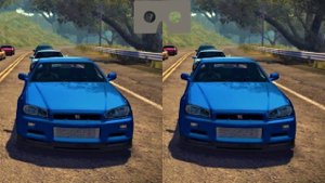 Test Drive Unlimited 3D VR video 3D SBS VR box google cardboard 1