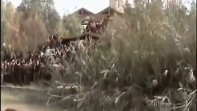 Великое чудо Божие на Крещение! Поворот реки Иордан вспять. смотреть онлайн