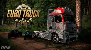 🔴Euro Truck Simulator 2 / Смотрим карту. RPM – Rheinland & Pfalz 1:1