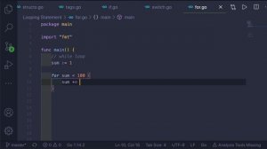 Go Tutorial (Golang) 21 - Looping Constructs in Golang | Golang For Loop