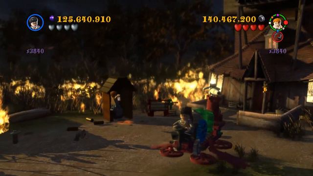 9 Несчастливое рождество Free game LEGO Harry Potter Years 5 - 7 смотреть онлайн