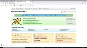How to Download and Configure Apache Tomcat 9.0 from Zip Archive in Windows 10