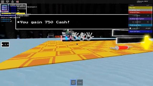 Roblox /// X EVENT SHOWCASE!!! // sans au tycoon смотреть онлайн