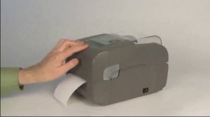 Установка риббона для термотрансферного принтера Datamax E-4204.mp4