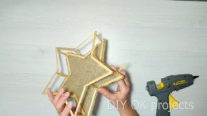 DIY: Светильник-звезда. Новогодние поделки своими руками. Как украсить комнату к новому году