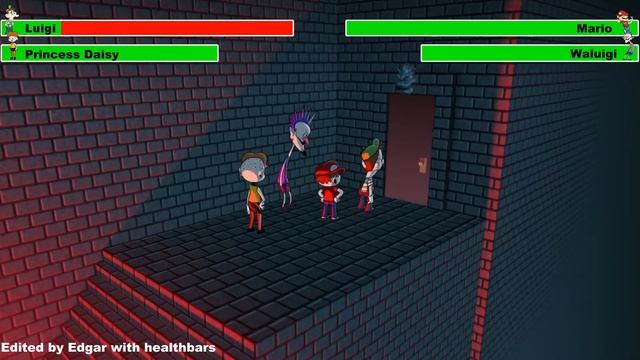 Luigi's Day Out with healthbars (40 Subscribers Special) смотреть онлайн