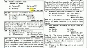 ANGIOSPERM TAXONOMY MCQ 4//TGT, PGT, KVS, NVS, DSSSB, RPSC,//ASSISTANT PROFESSOR BOTANY