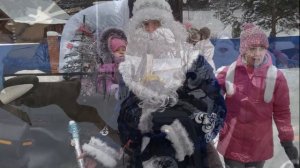 дед мороз на квадре