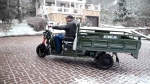 Грузовой электрический трицикл Rutrike D4 Next презентация