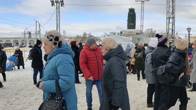Открытие Фестиваля Ледяных Скульптур в Костроме 2023 г.