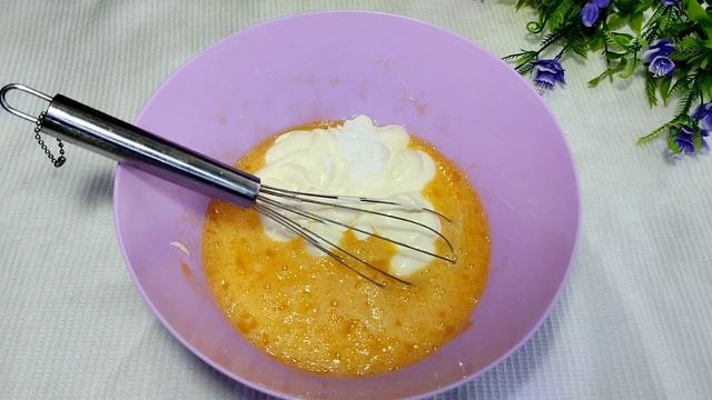 Пирог на майонезе.Майонезден оңай пирог.Казакша рецепт