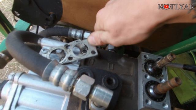 Ремонт Р-80. Замена пыльников и колец рычага управления.