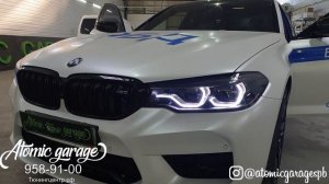 Режимы работы фар на BMW M5 F90 ДПС Edition Александра Булкина