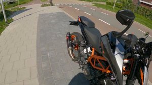 Ktm 390 Duke 2021 коллектор Mivv и глушитель Akrapovic
