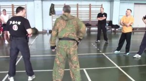 семинар в Сербии 2013 г, Тренировка с пистолетом -Training with a gun