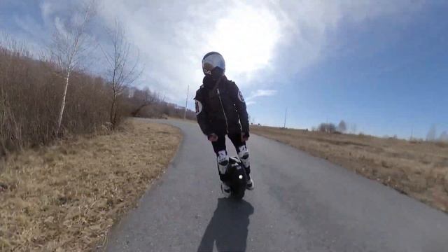 KingSong 16X - трасса для лыжероллеров смотреть онлайн