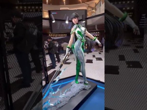 Full turntable recording of the #StellarBlade EVE statue