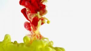 Футаж цветные чернила в воде