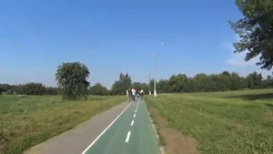 Велодорожка в парке Коломенское-Лето! Москва на велосипеде