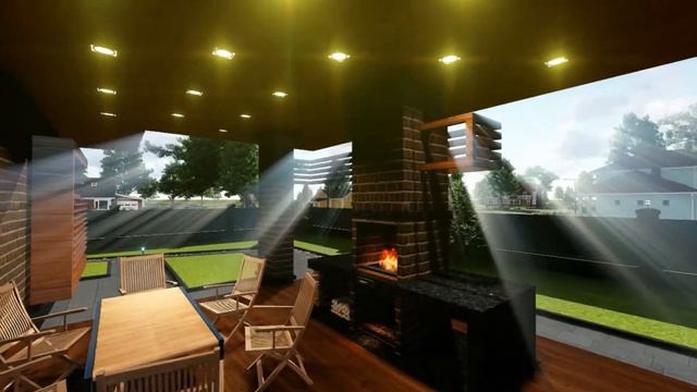 СТУДИЯ 5 УГЛОВ - Двухэтажный жилой дом  с террасами, Стиль "Райта" в модерне. смотреть онлайн