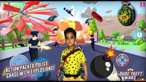 Войны с кражами чуваков - Dude Theft Wars -это экшен Для детей симулятор жизни и криминальный экшен