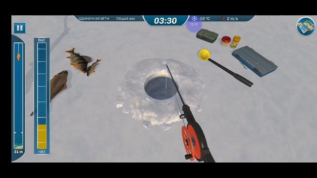 Ice Lakes. Обзор симулятора зимней рыбалки. смотреть онлайн