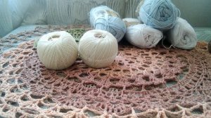 Вязаные салфетки и пряжа для салфеток. Мои покупки и планы.