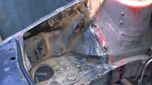 Golf 2 привариваем лонжерон