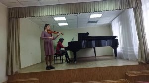 Ерошенко Ирина. К. Бом " Элегантная мазурка".