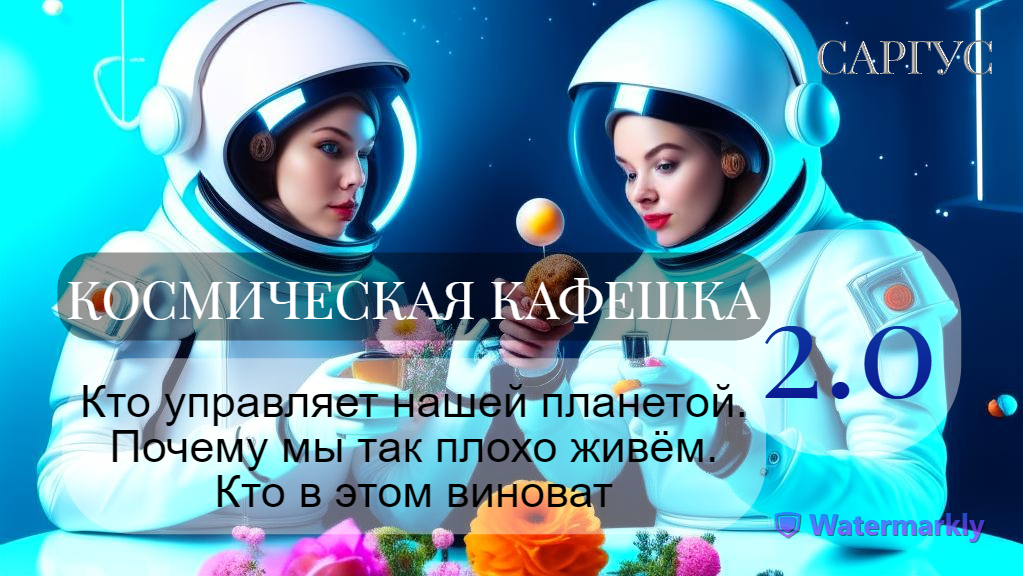 #97 КОСМИЧЕСКАЯ КАФЕШКА. Кто управляет нашей планетой. Почему мы так плохо живём. Ч. 2.0