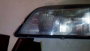 Полировка фар Ниссан Цефиро в домашних условиях.