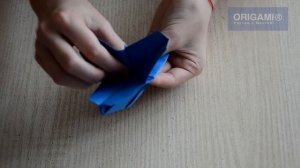 Незабудка / Как Сделать Цветок Оригами