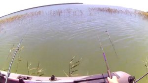 14.08.16 Ловля окуня в отвес оз. Чаны часть-1