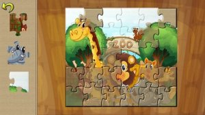 Puzzle games for kids *** Zoo puzzle game