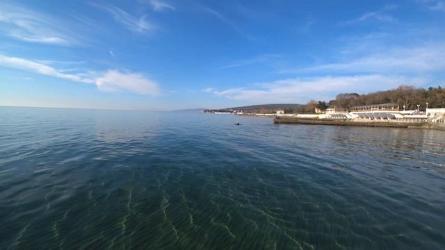 Дивноморское. Чистейшее море, свободные пляжи, прогулка по набережной. (Папа Может)