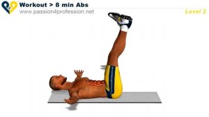 Пресс за 10 минут в день. 2 уровень.