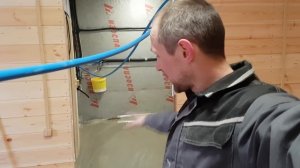 Ремонт в бане #1 Как залить наливной пол на деревянное основание своими руками