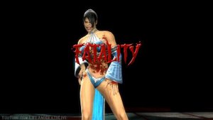 Mortal Kombat 9 - Kitana/Mileena Swap Intro, X Ray, Victory Pose and Fatalities